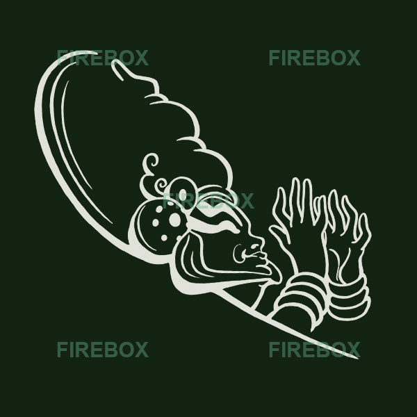 Fire Mudra (Dark Green)