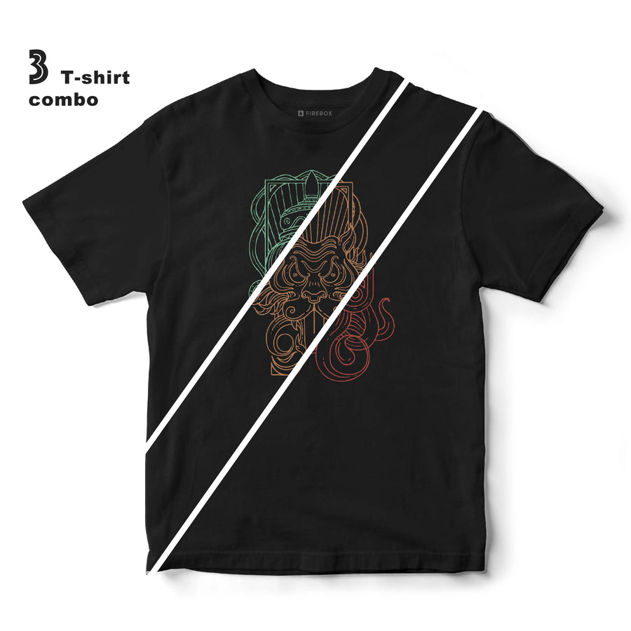 Kerala combo 'Set of 3' Tees